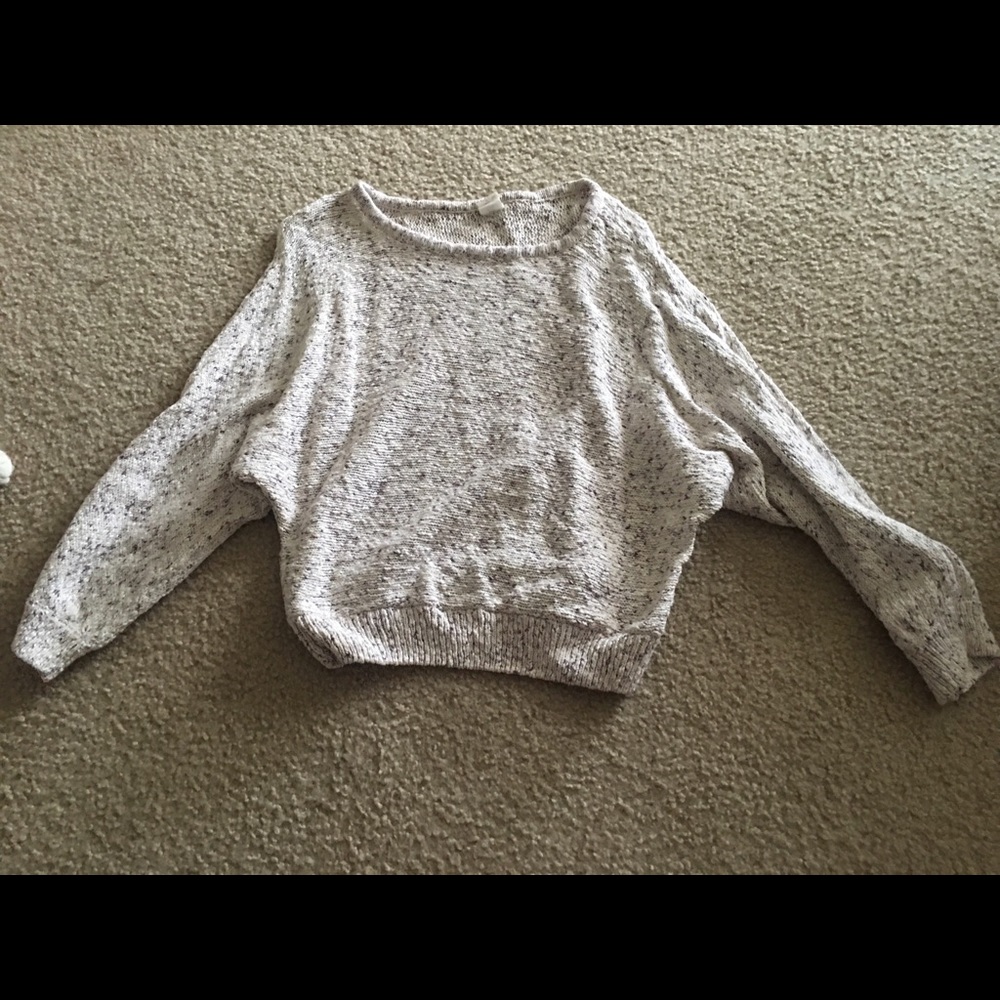 Me to We cropped sweater